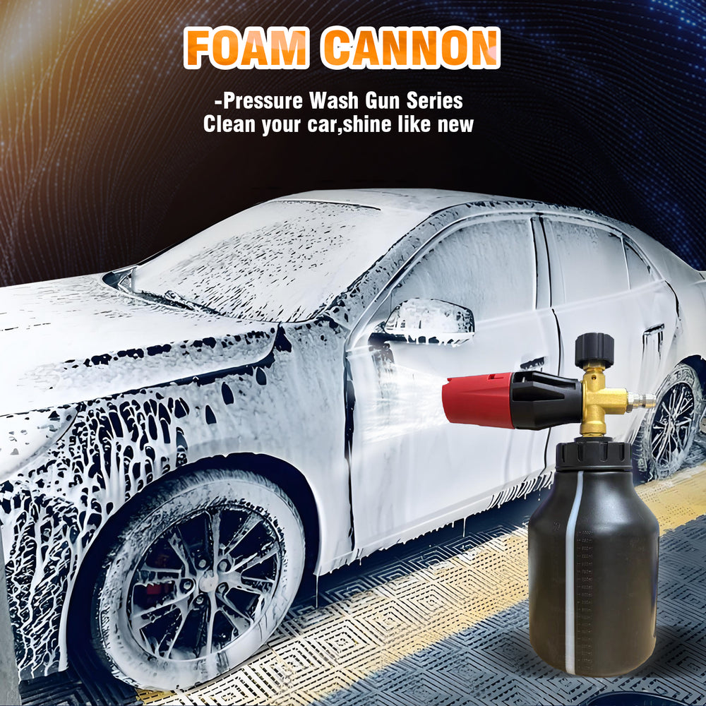 Professional Car Washer Foam Pot Angle Adjustable Detachable Portable Handheld Foam Bottle Sprayer
