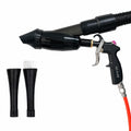 2-in-1 Car Cleaning Gun, Air Blow Gun & Vacuum Gun for Interior Detailing, High Pressure Dryer Blower with Adjustable Nozzle, Quickly Removes Dust, Dirt & Pet Hair, Air Compressor Required